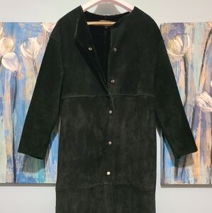 Willi Smith_Elegant Black Women's Coat